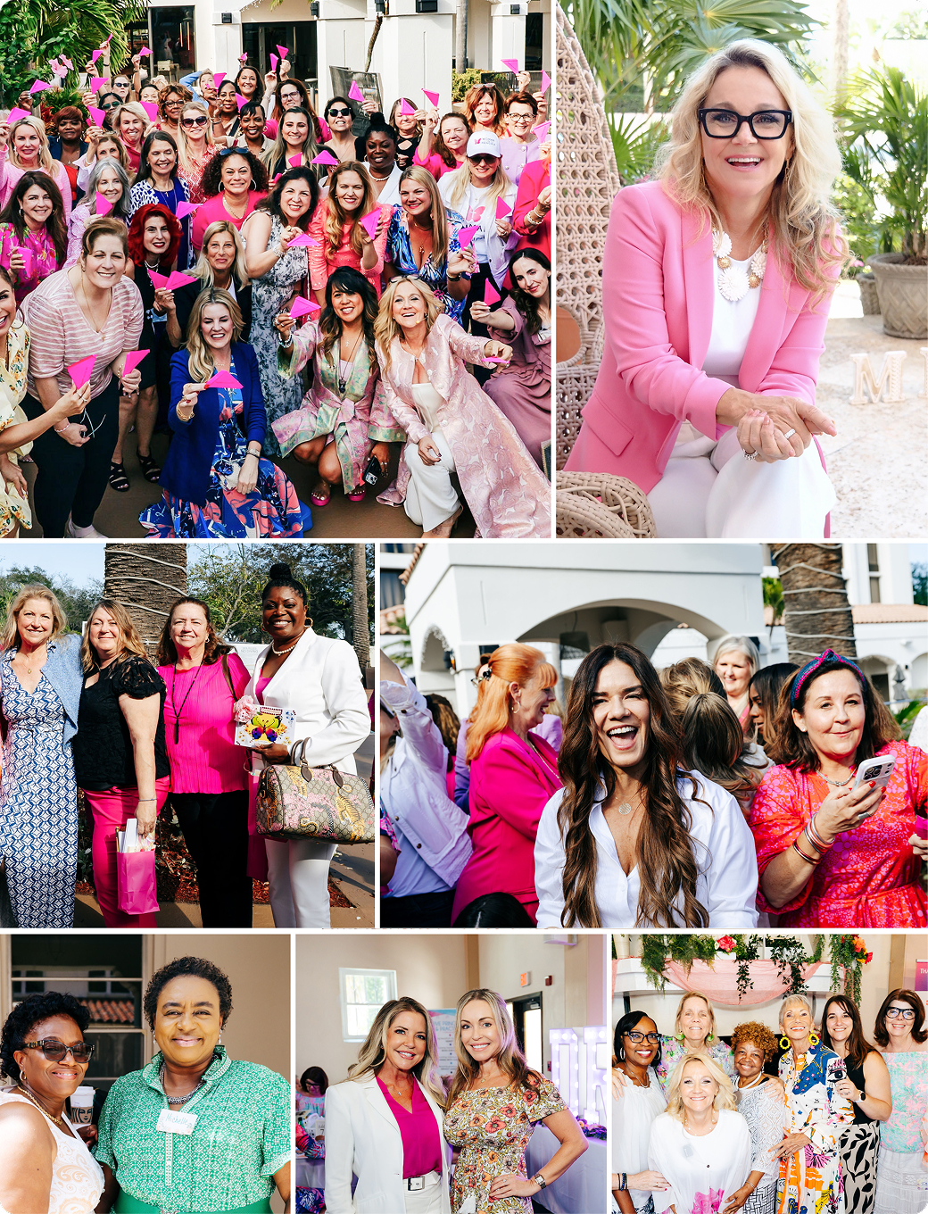 Women Rising Retreat collage
