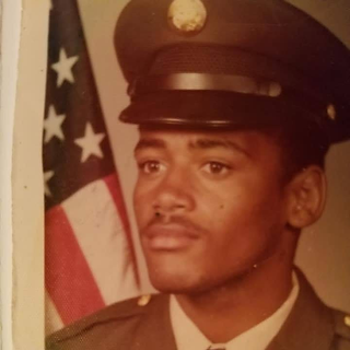 Roy Williams Jr. in his U.S. Army uniform