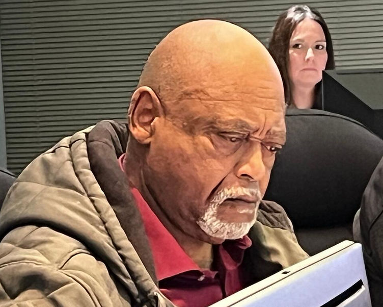 Roy Williams Jr. working in his Ward 3 office