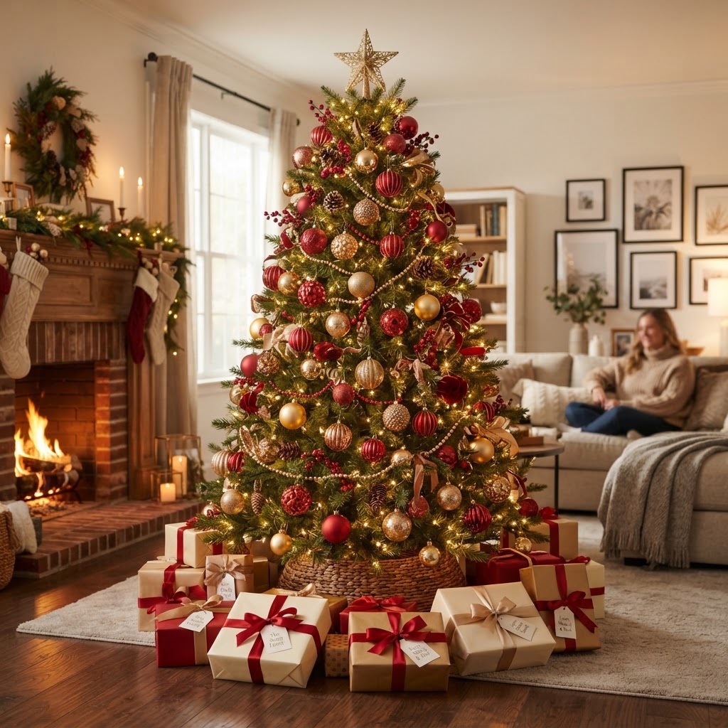 Standard Bundle: 7 ft Fraser fir Christmas tree
