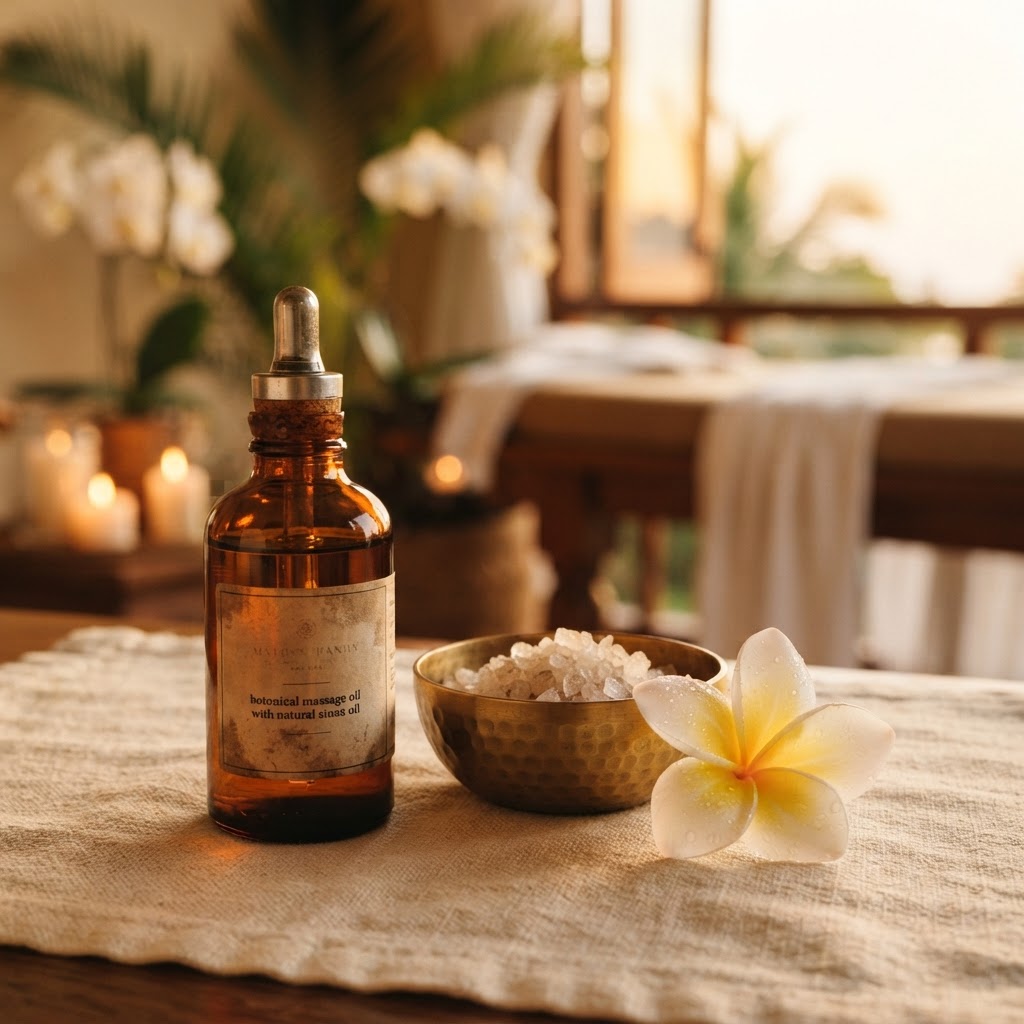 Swedish Massage at our spa in Goa