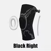 Black knee brace
