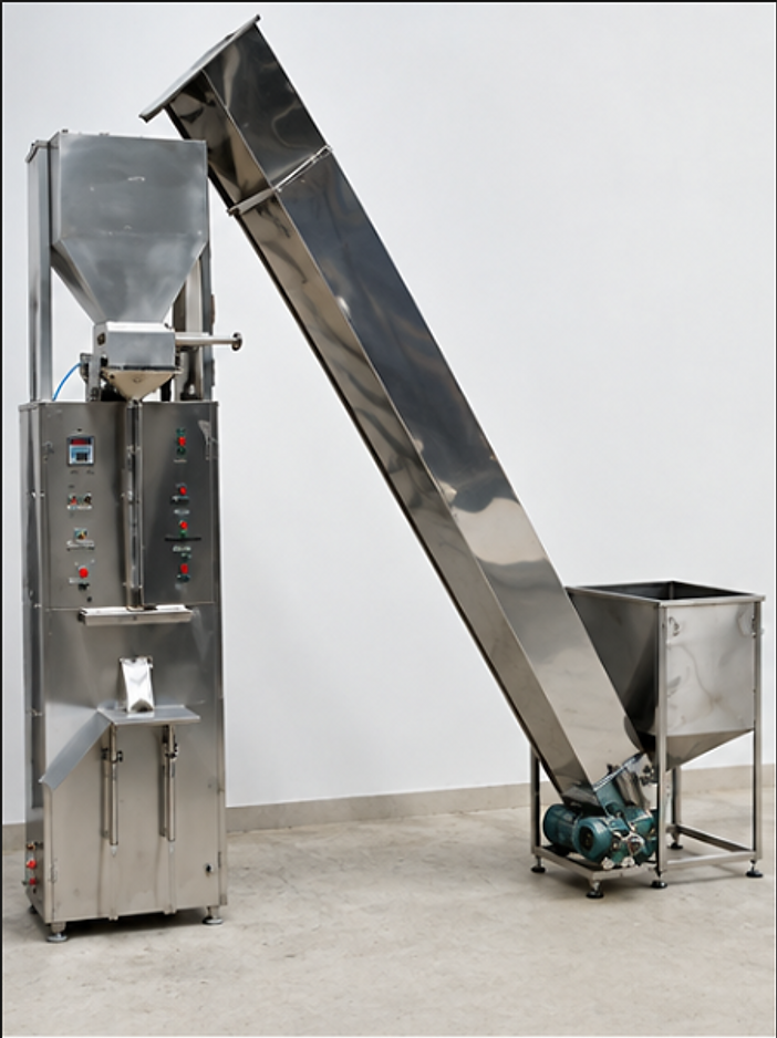 Empacadora semiautomática de granos ESAG 201 para arroz y legumbres