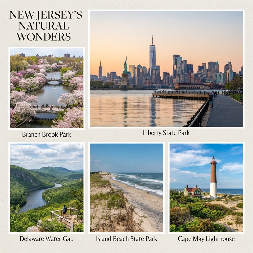 Parks and outdoor spaces in New Jersey