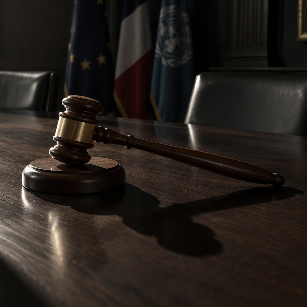 Diplomatic gavel