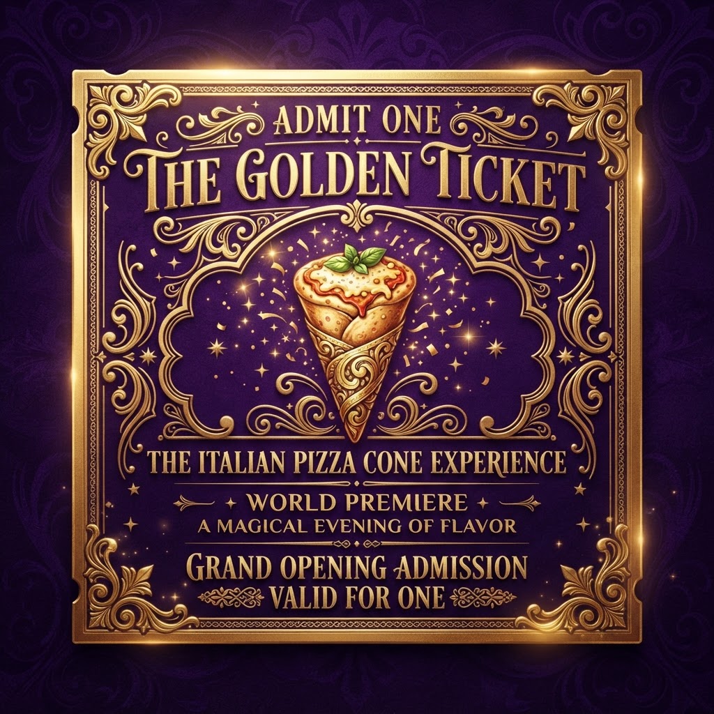 Golden Ticket: un anno di pizza gratis