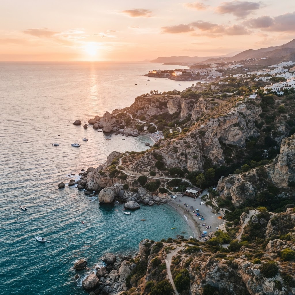 Nerja coastline