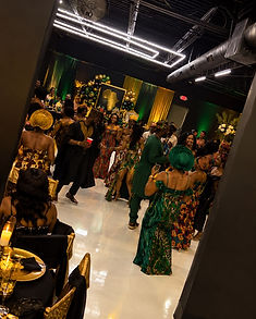 An evening celebration in the main hall
