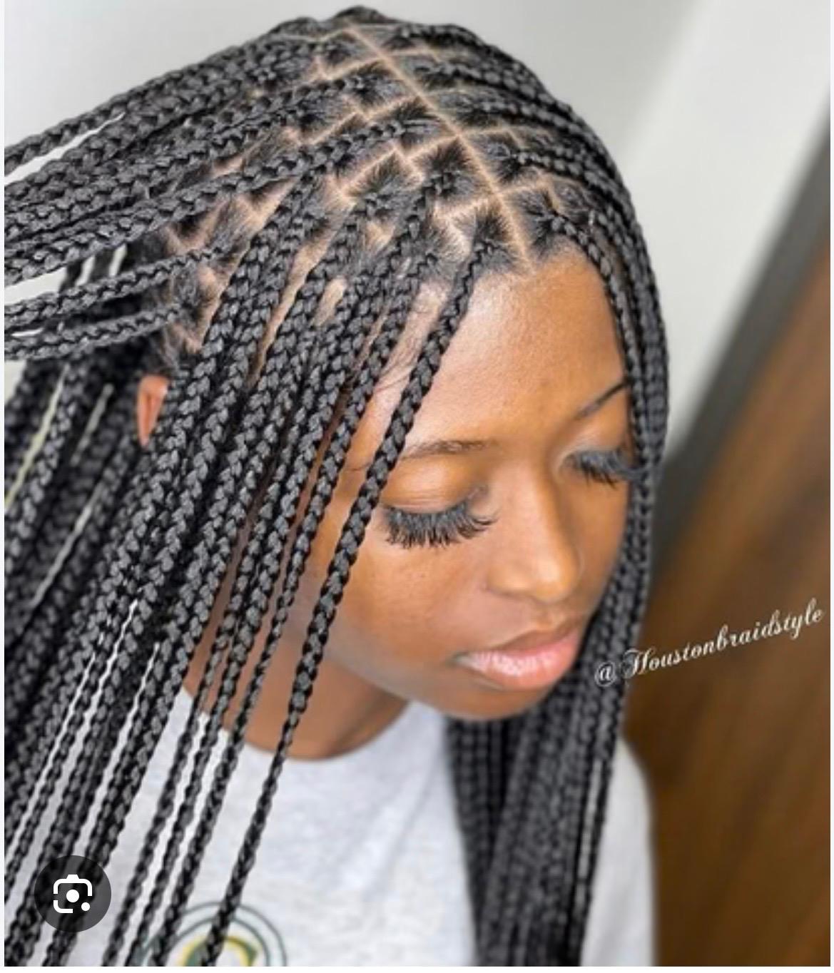 Box Braids (Shoulder)