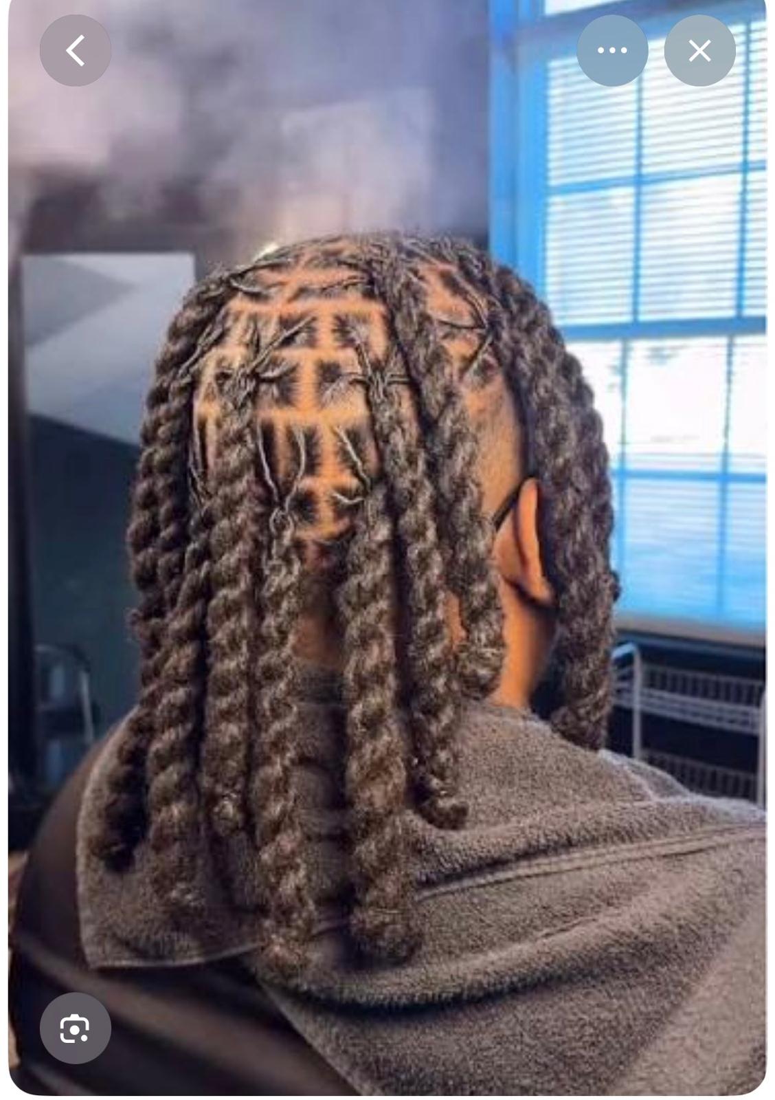 Two-Strand Twists Dreadlocks