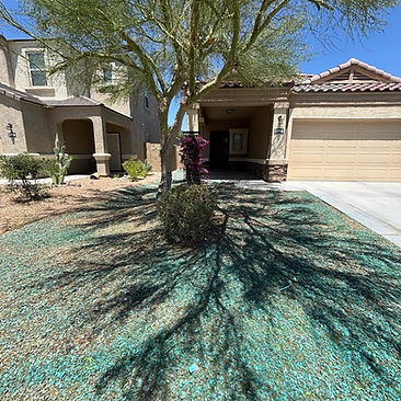 Decorative Gravel Treatment