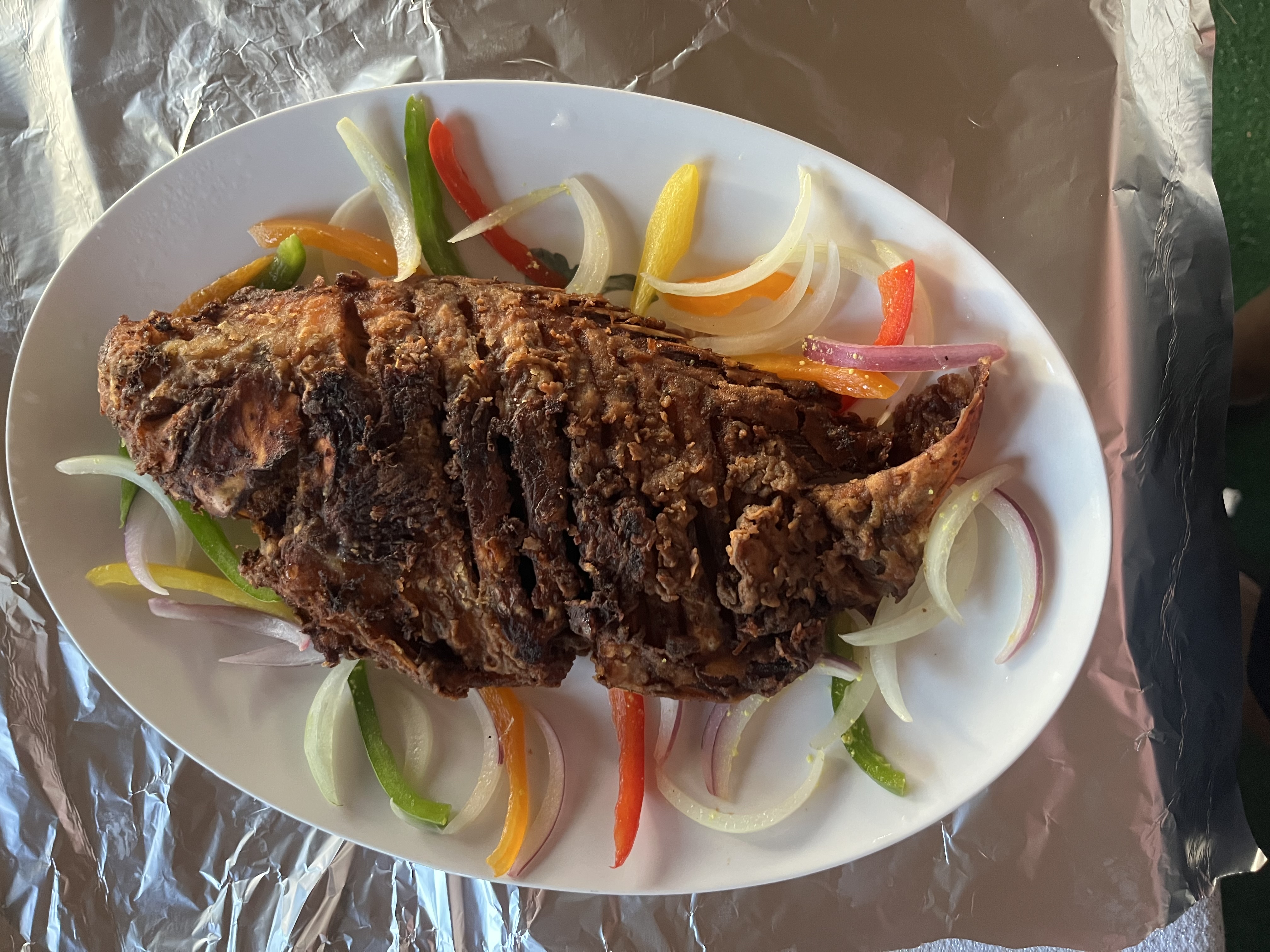 Fried fish or fish in sauce