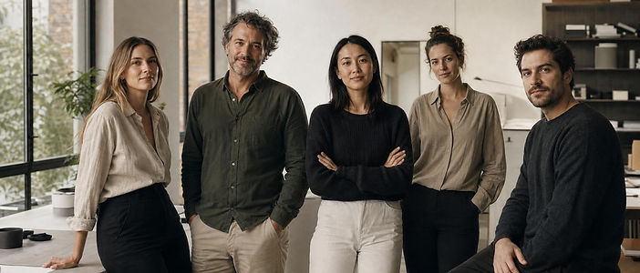 The Olive Solutions team together in the studio