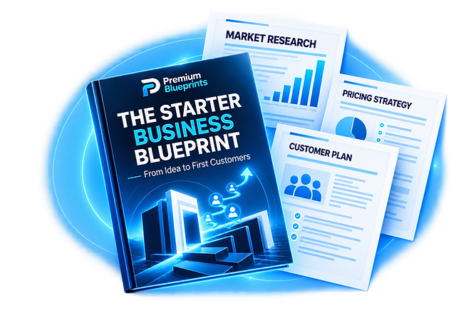 The Starter Business Blueprint with supporting planning documents