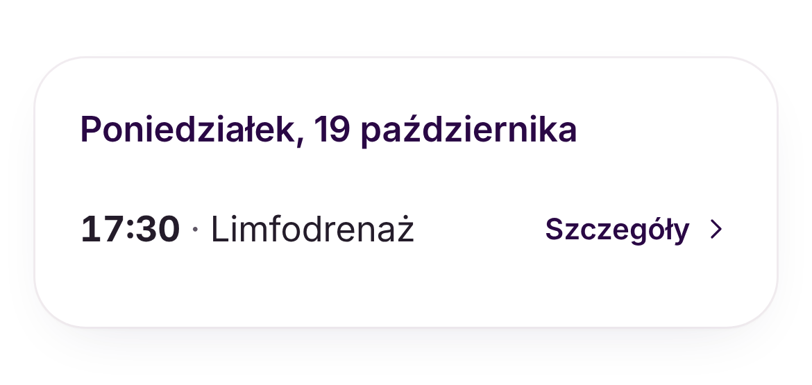 Przekładanie i odwoływanie w aplikacji AuraShape
