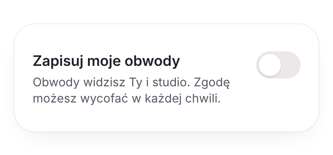 Dziennik obwodów w aplikacji AuraShape