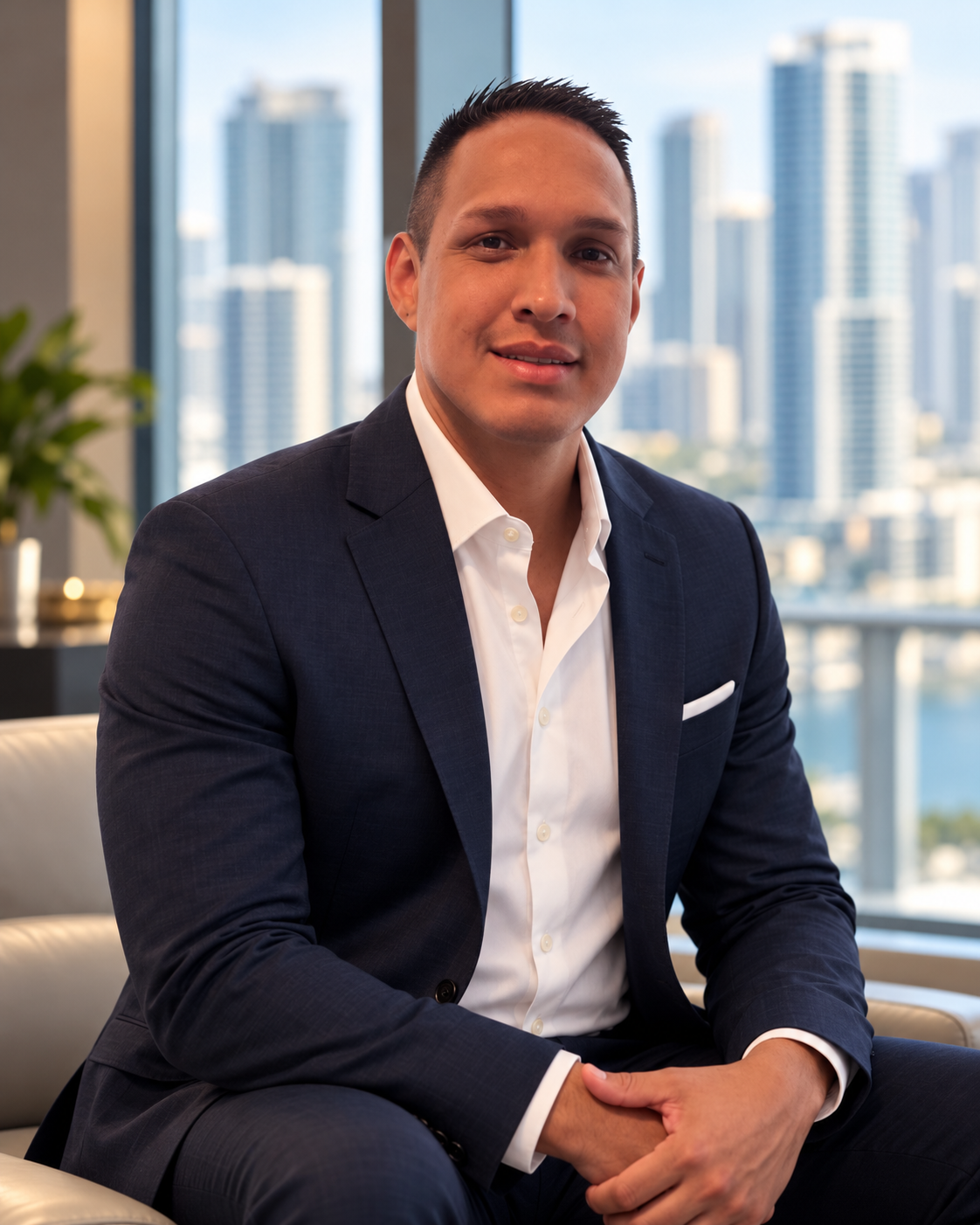 Manuel Uquillas, real estate agent at The Firm