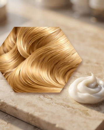 Texture du Coloration cheveux Blond Clair Intense 8/00+