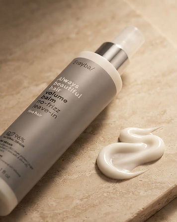 Texture du Baume Crème Volume 150 ml – Soin Volumisant Anti-Frisottis Sans Rinçage