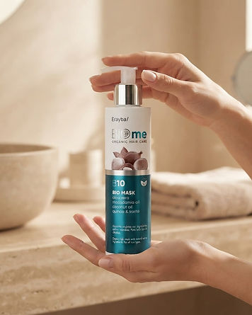 Masque B10 Biome – Nutrition & Hydratation Intense en utilisation
