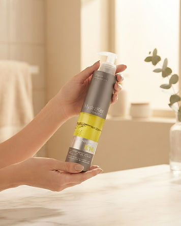 Après-Shampoing K16 Hydraker 250 ml – Hydratant & Lissant en utilisation