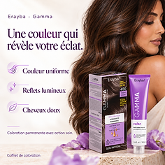 Coloration cheveux blond foncé intense 6/00+, bénéfices clés