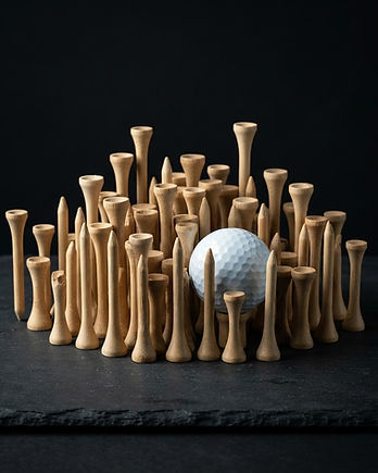 Bamboo Golf Tees (60-Pack)