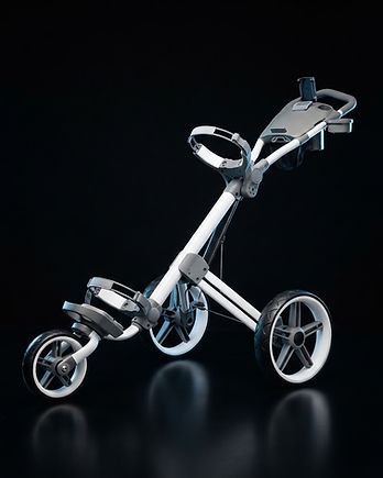 3-Wheel Folding Golf Push Cart