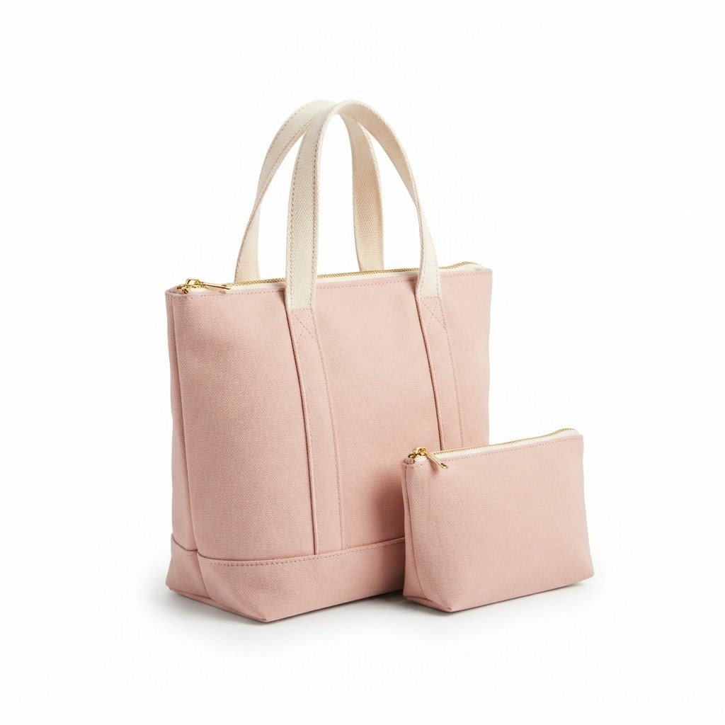 Blush Mahjong Travel Tote