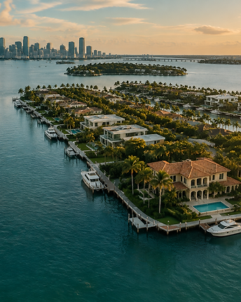 Fisher Island luxury homes