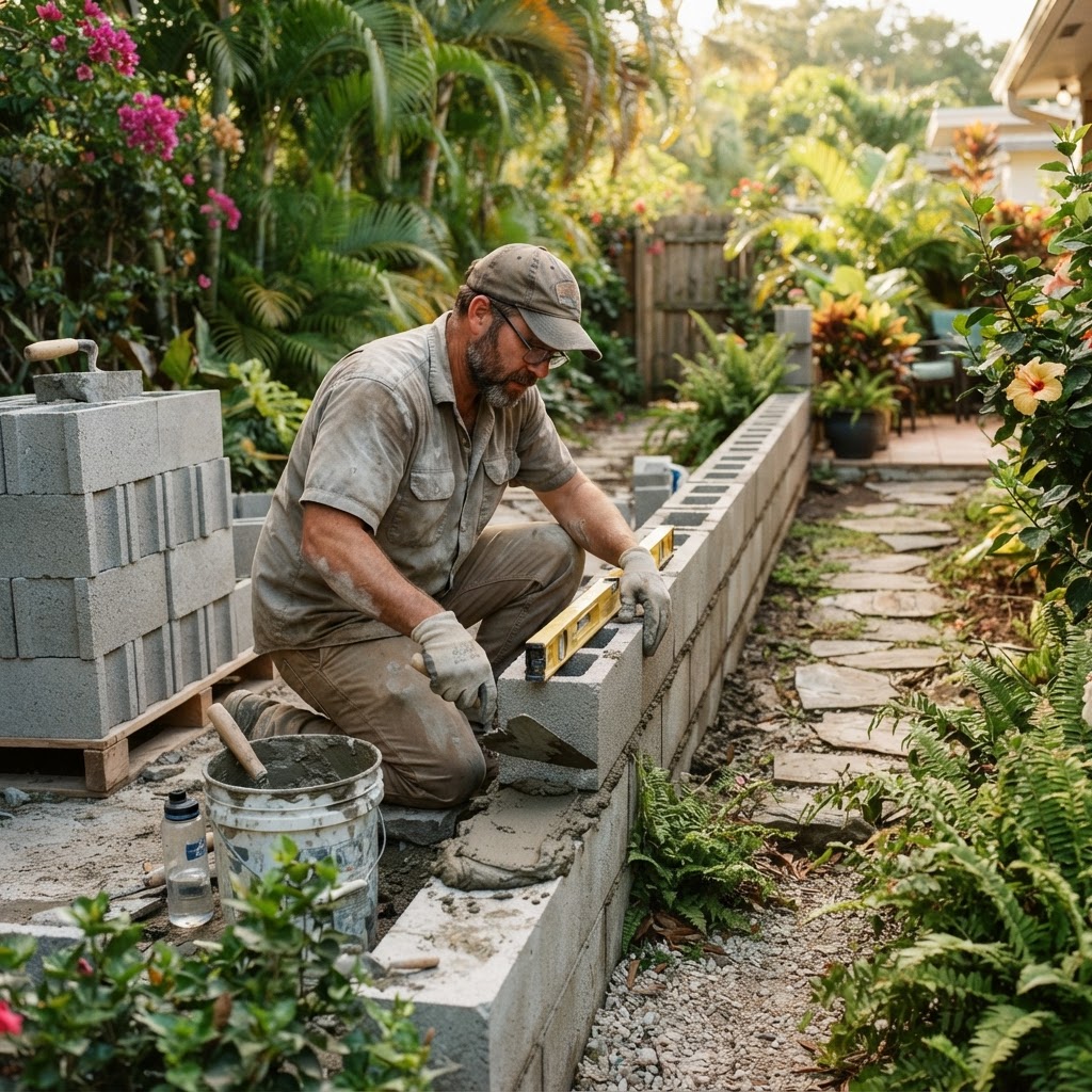 Masonry service in Broward County, South Florida — Rhooms Renovation Handyman