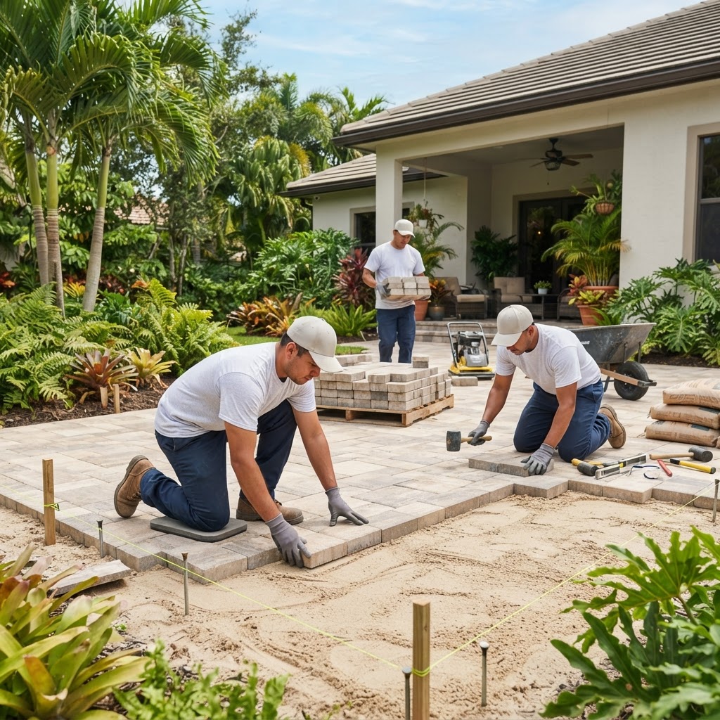 Patio Construction service in Broward County, South Florida — Rhooms Renovation Handyman