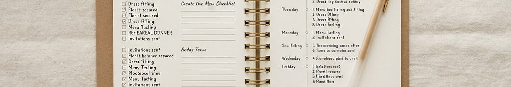 The 12-Month Wedding Checklist (Without Losing Your Mind)