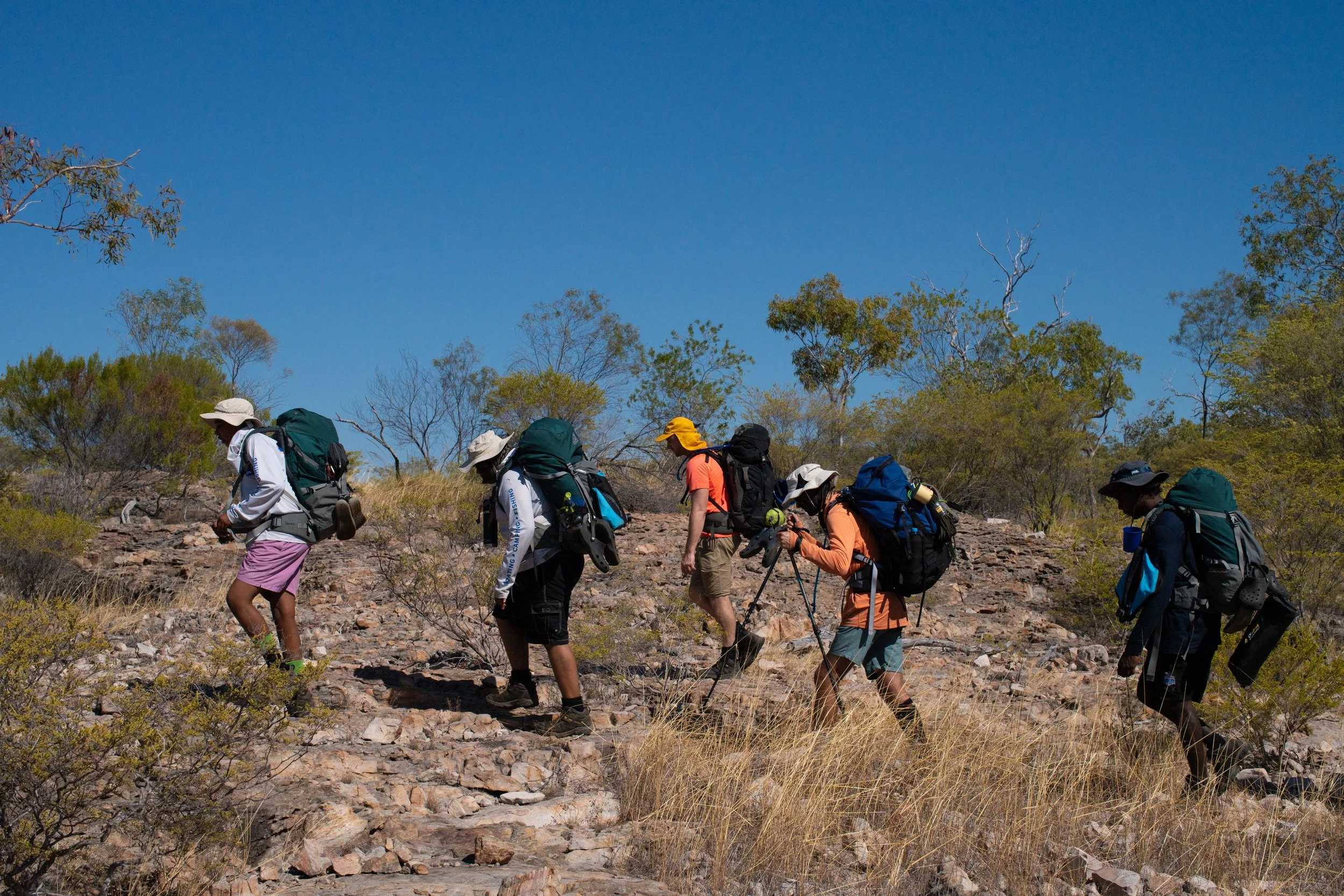 Young Territorians on country