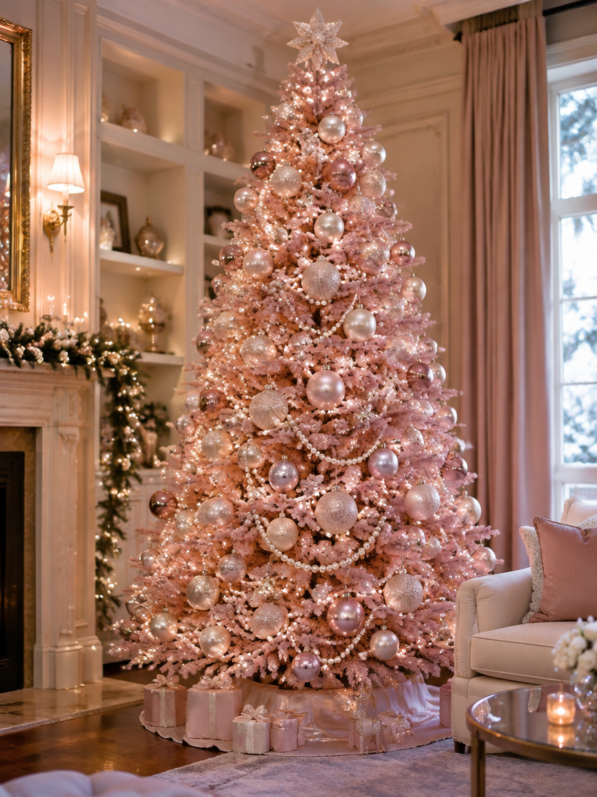 Pink Elegant Pearl Tree