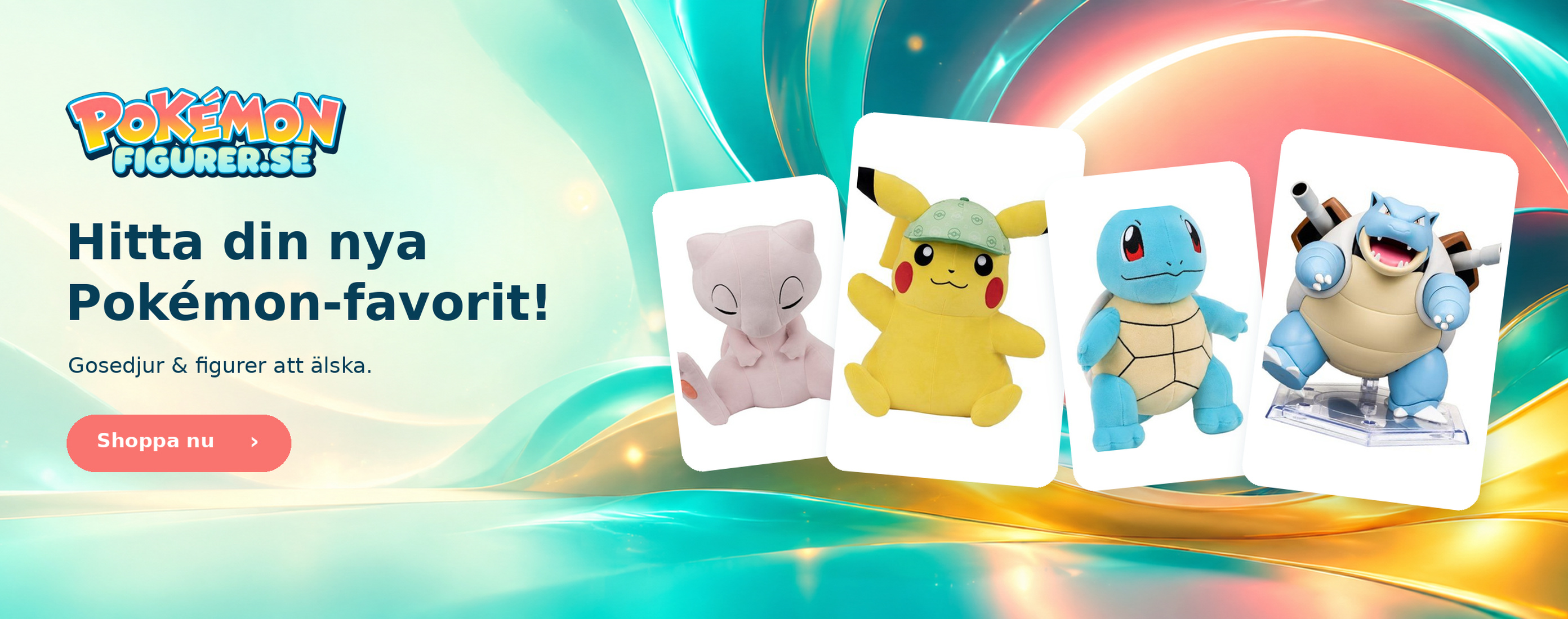 Hitta din nya Pokémon-favorit – gosedjur och figurer