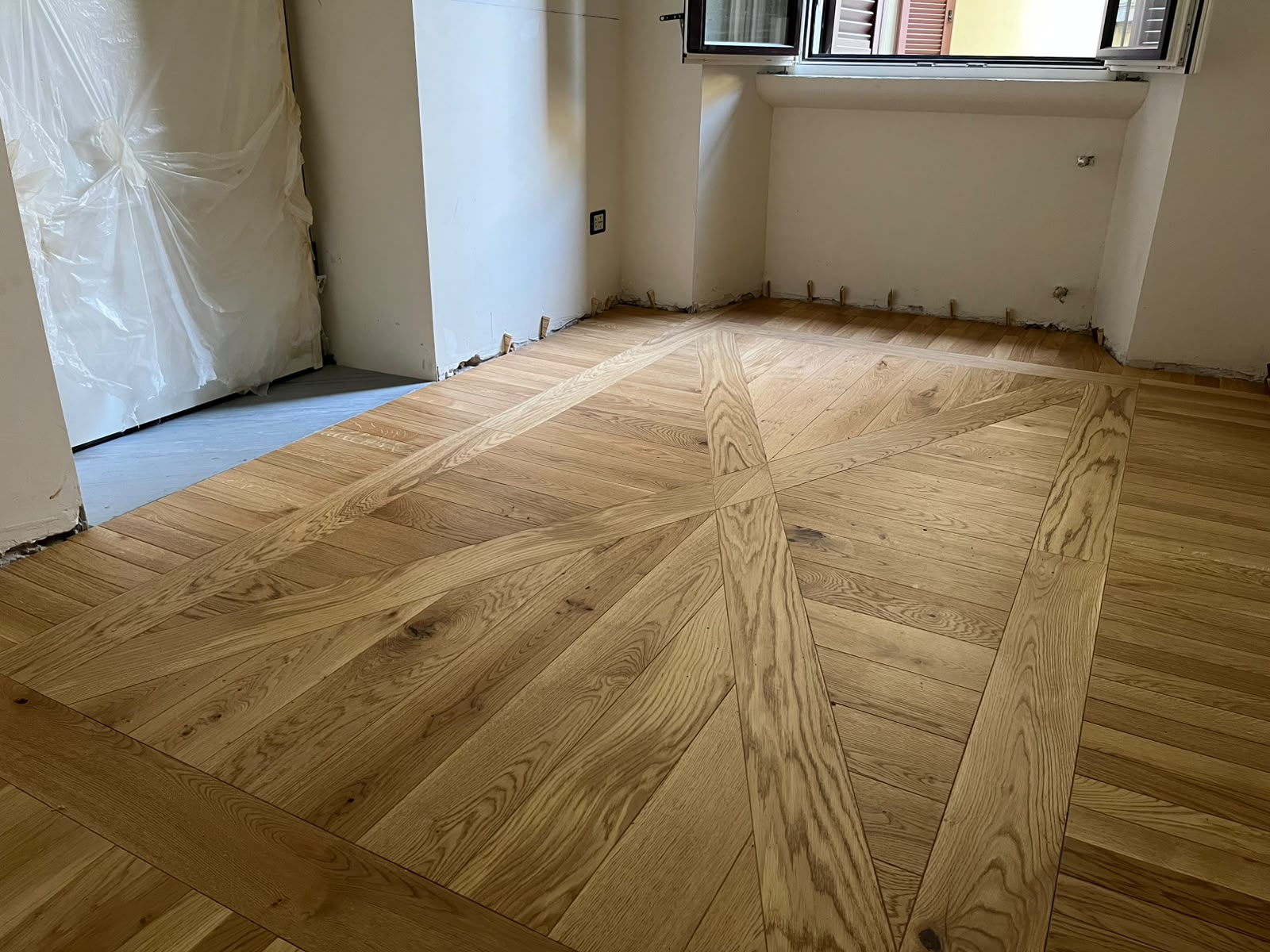 Parquet a Disegno Rovere — Intaglio