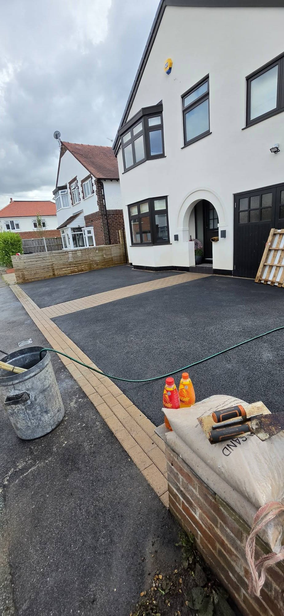 A driveway, patio or garden completed by TRUE PAVE UK LTD