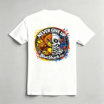 Never Give Up — White