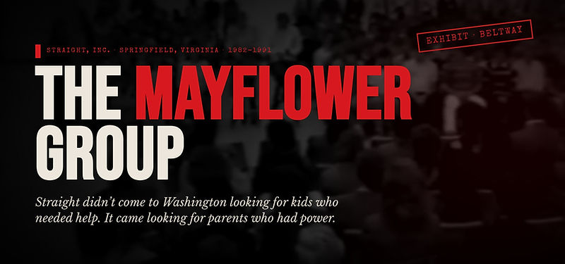 The Mayflower Group — How Straight, Inc. Bought Its Way Into Washington