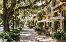 Winter Park, Central Florida; AI-generated editorial illustration