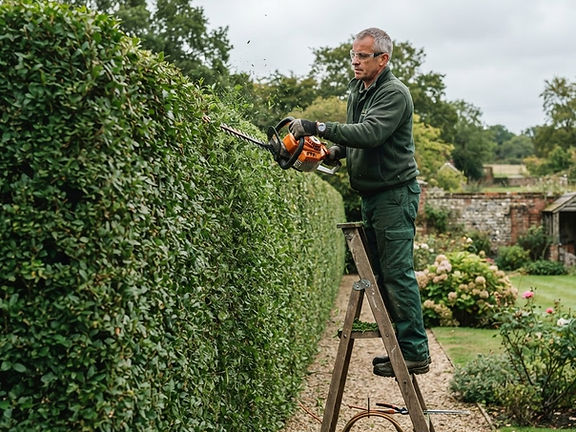 Hedge trimming in Norfolk