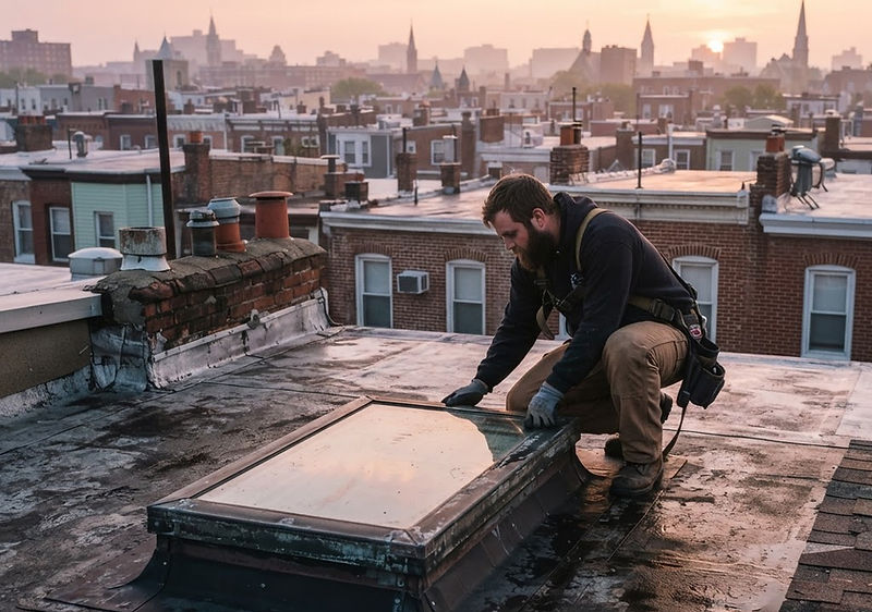 The Roof Doctor work
