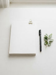 Lined Paper Sheet template