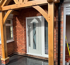 Oak-Framed Porch