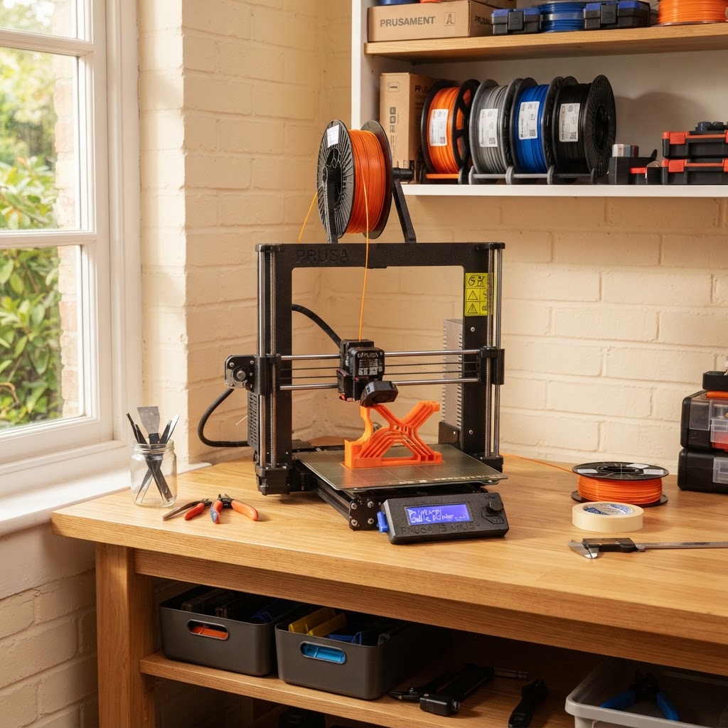 3D-Drucker in der Shapeit-Werkstatt