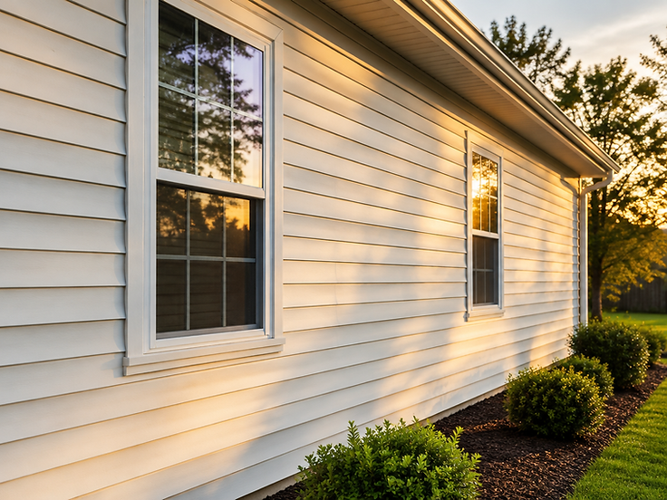 Facade Clean — after professional pressure washing