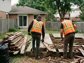 Deck Removal in Orleans, Ottawa