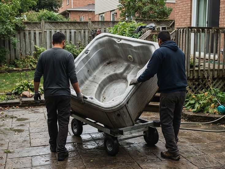 Hot Tub Removal in Orleans, Ottawa