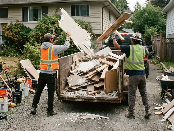 Construction Debris Removal in Orleans, Ottawa